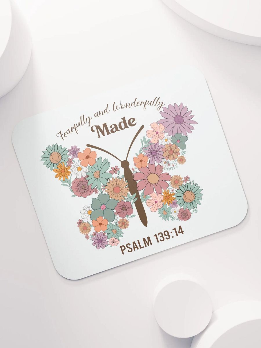 Fearfully & Wonderfully Made - Psalm 139:14 Mouse Pad product image (7)
