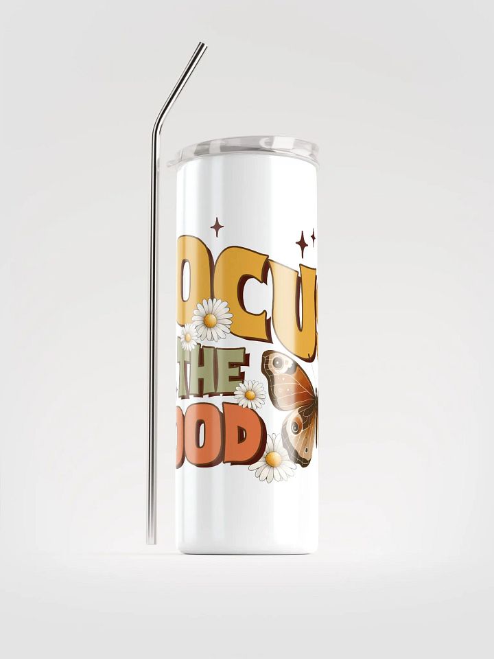 Good Vibes Stainless Steel Tumbler product image (1)