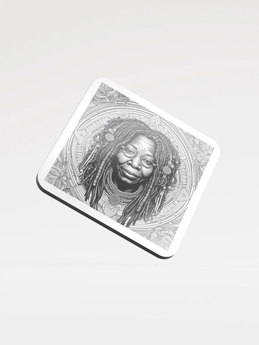 Mandala Muse Glossed Cork Coaster product image (1)