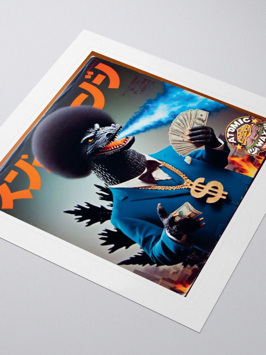Pimpzilla Wants His Money Sticker product image (8)