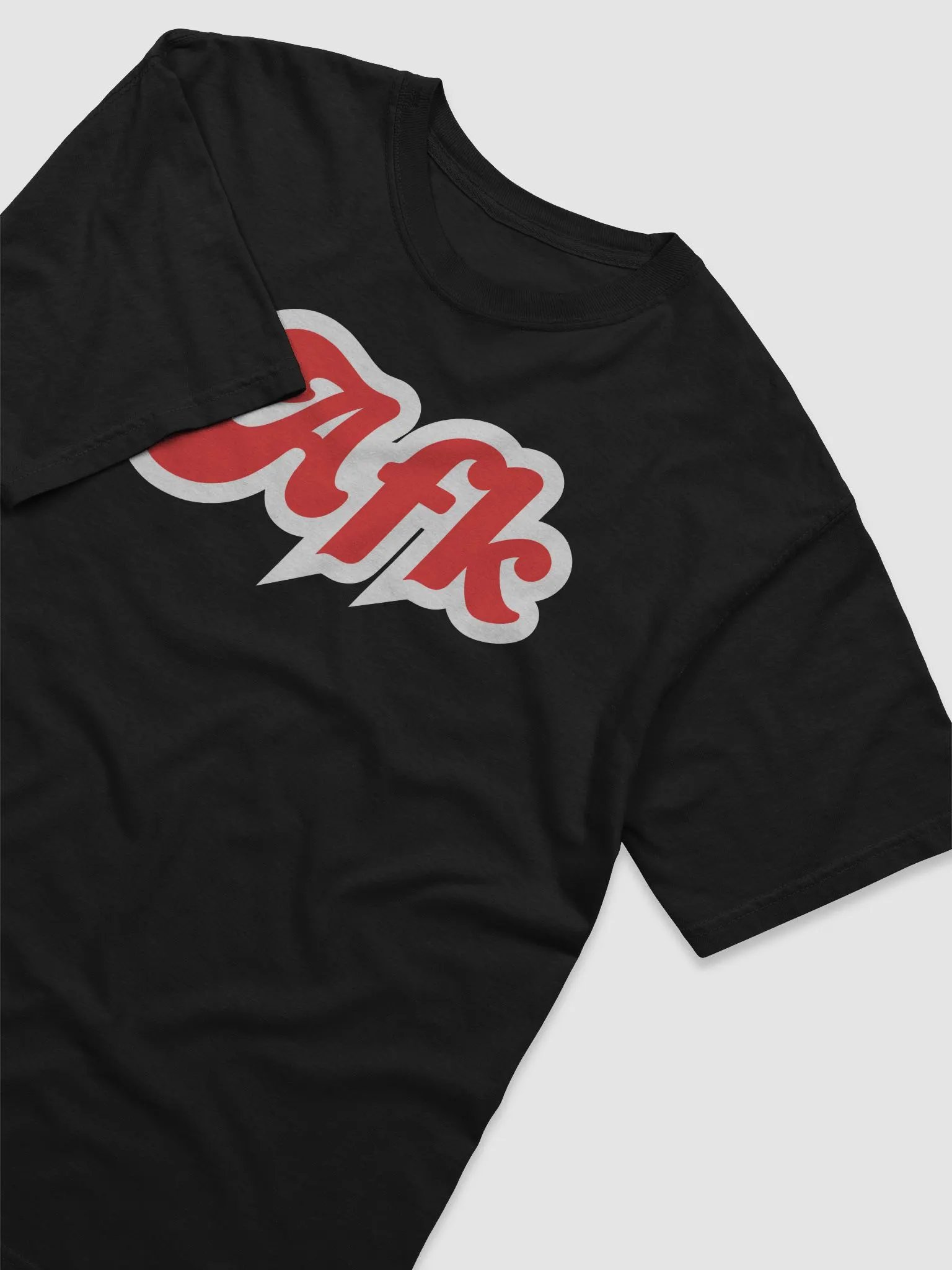 Bold Red AFK Graphic Tee product image (6)