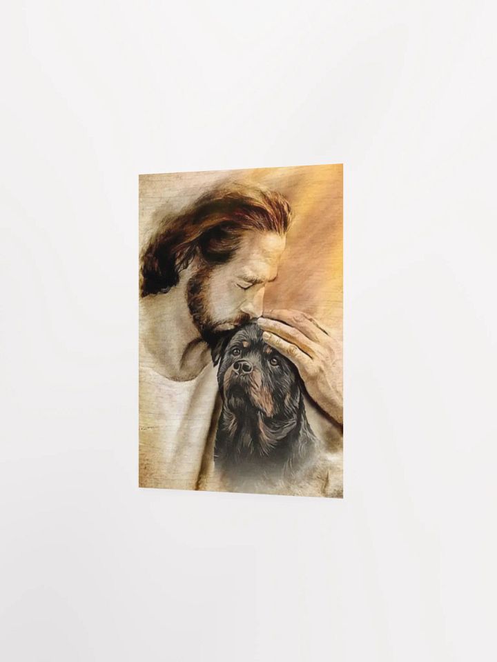 Rottweiler and Jesus - Poster product image (14)
