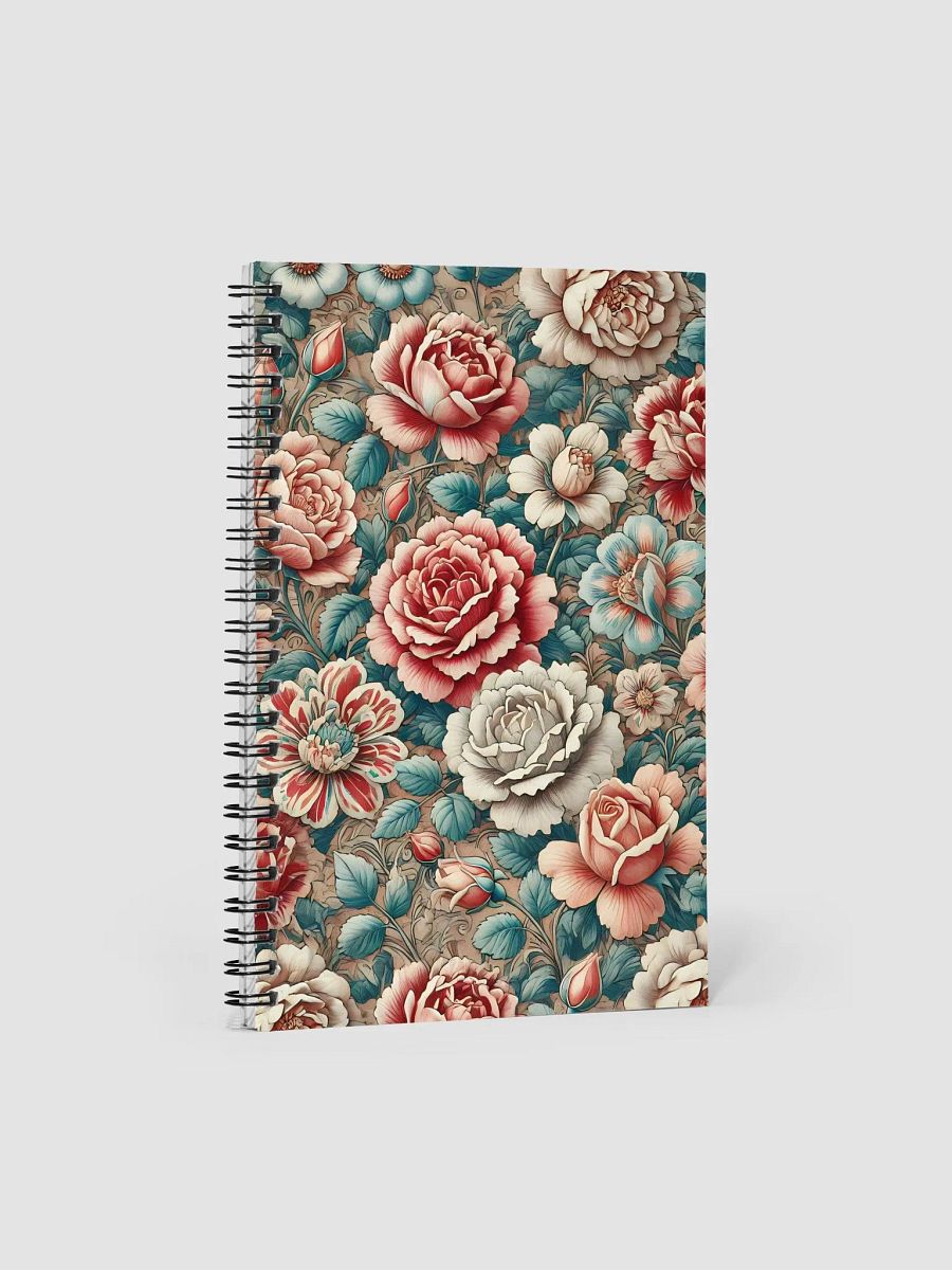 Royal Floral Spiral Notebook product image (1)