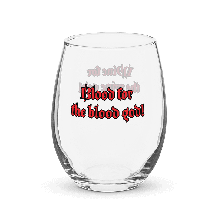Wine/Blood Glass product image (2)