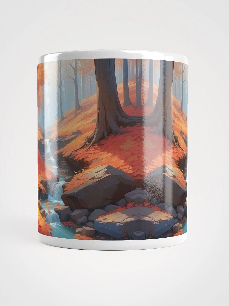 Crimson Cascade Ceramic Mug product image (5)