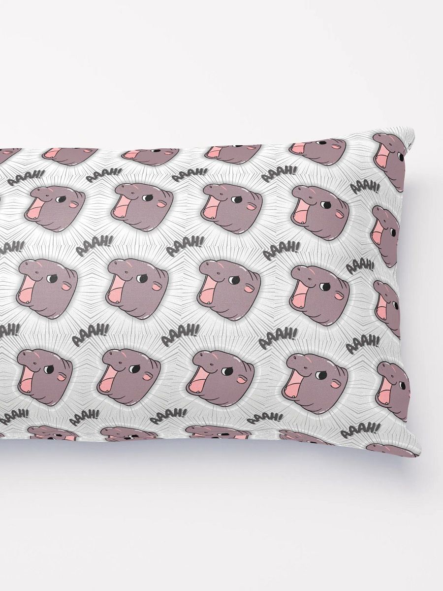 MOODENG'S WHITE AAAH! PILLOW! product image (3)