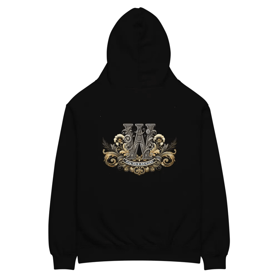 Vintage Floral Letter W Premium Hoodie product image (4)
