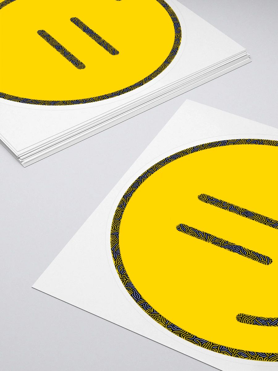 Smileyprint Face Sticker - Yellow product image (4)