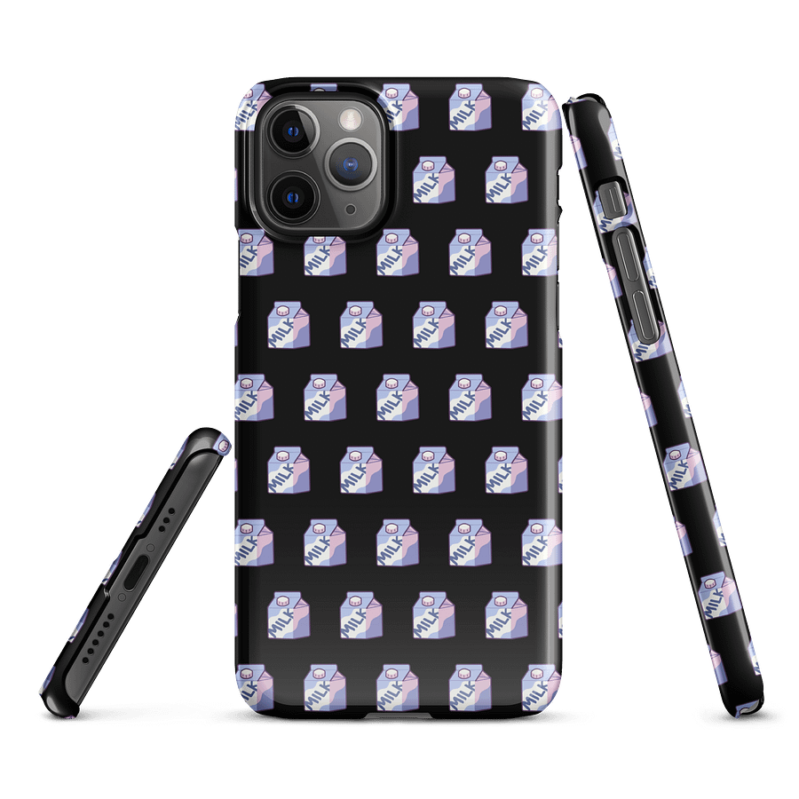 Milky iPhone Case Black product image (3)