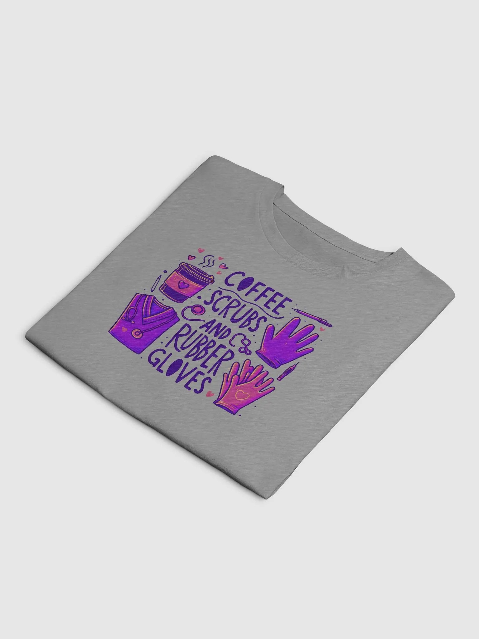 Coffee, Scrubs, and Rubber Gloves Crop Top product image (25)
