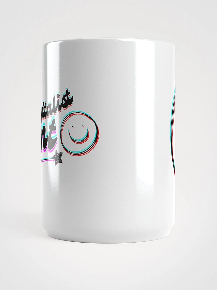 ANTICAPITALIST C*NT white glossy mug product image (2)