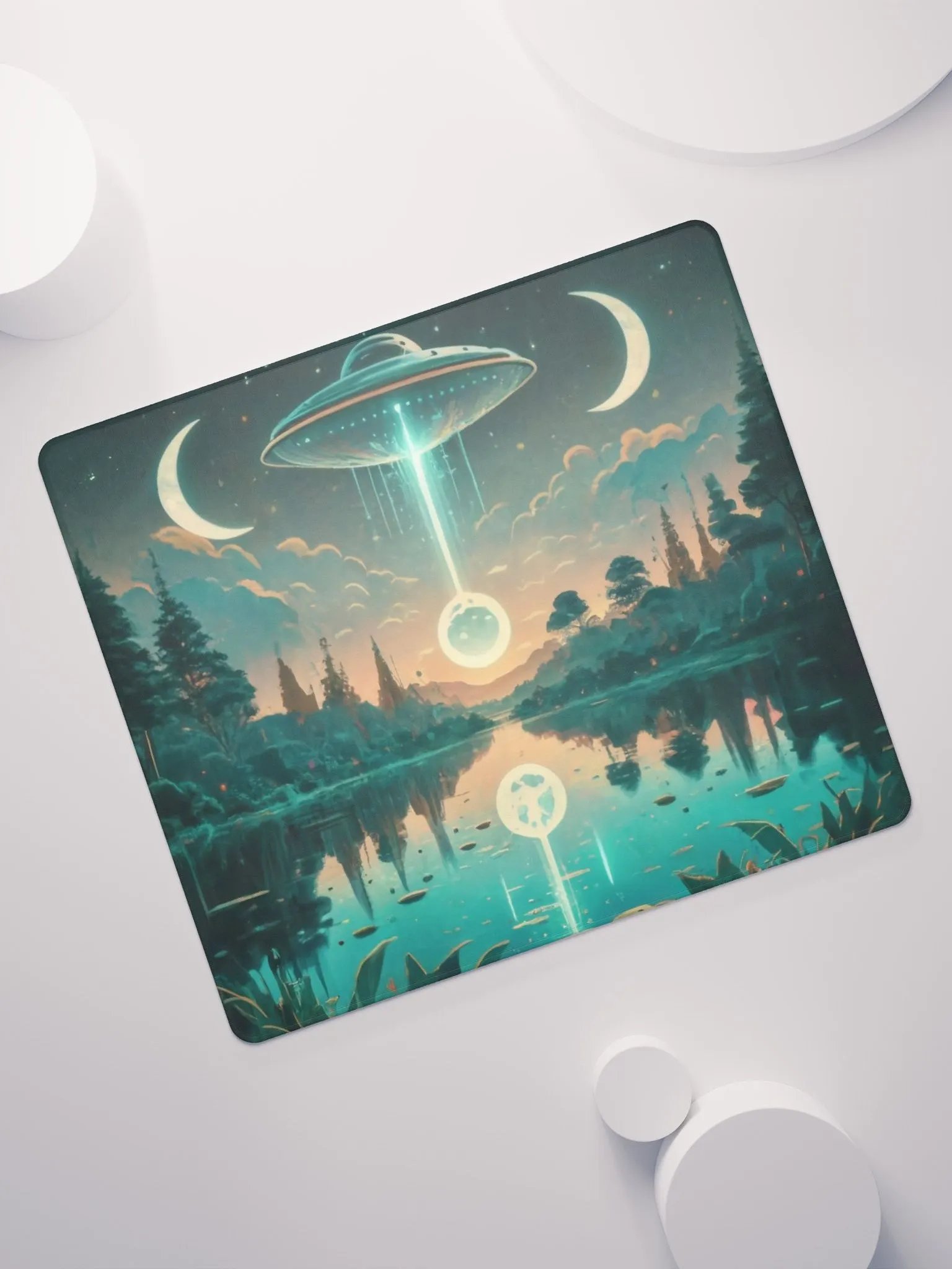 Twilight UFO Gaming Mouse Pad product image (5)