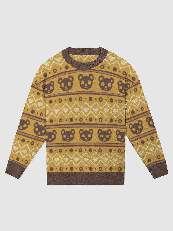 TeddyChan Christmas Sweater - Yellow product image (4)