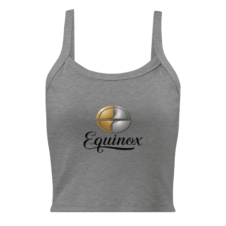 Women’s Micro-Rib Tank Top Equinox Design – Stretch Fit XS-2XL product image (1)
