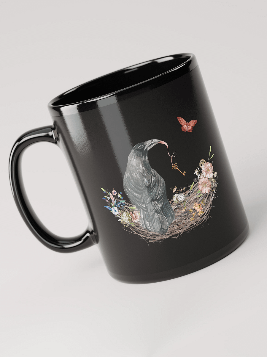 Crackle’s Key | Black Glossy Mug product image (1)