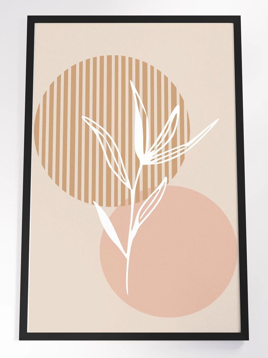 Vibrant Ayous Wood Framed Matte Poster product image (1)