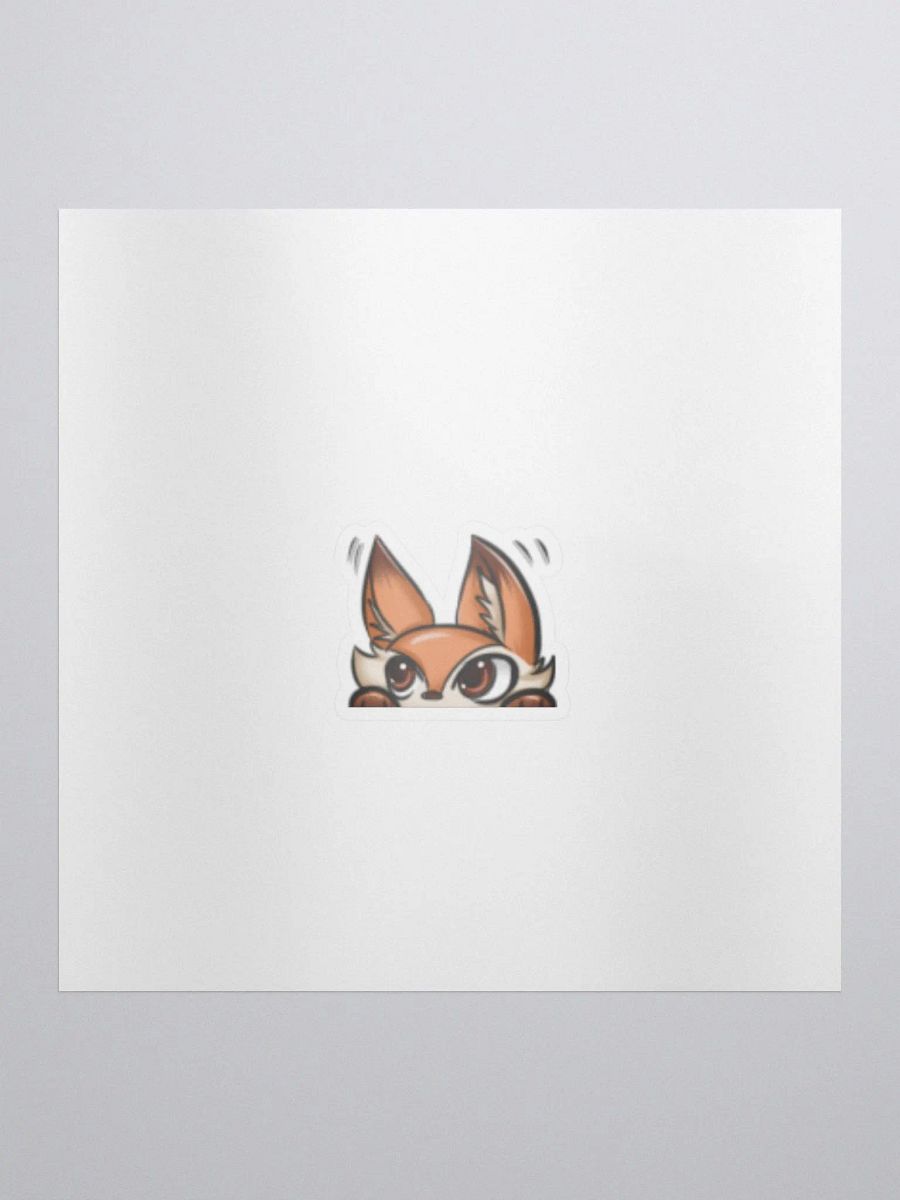 Foxxy Lurk Emote Sticker 1.5