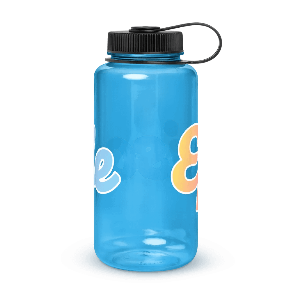 Episode Wide Mouth Plastic Water Bottle With Gradient Logo product image (2)
