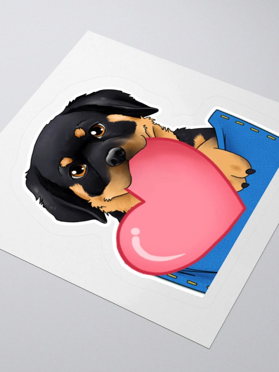 Rottie Luv Emote Sticker product image (3)