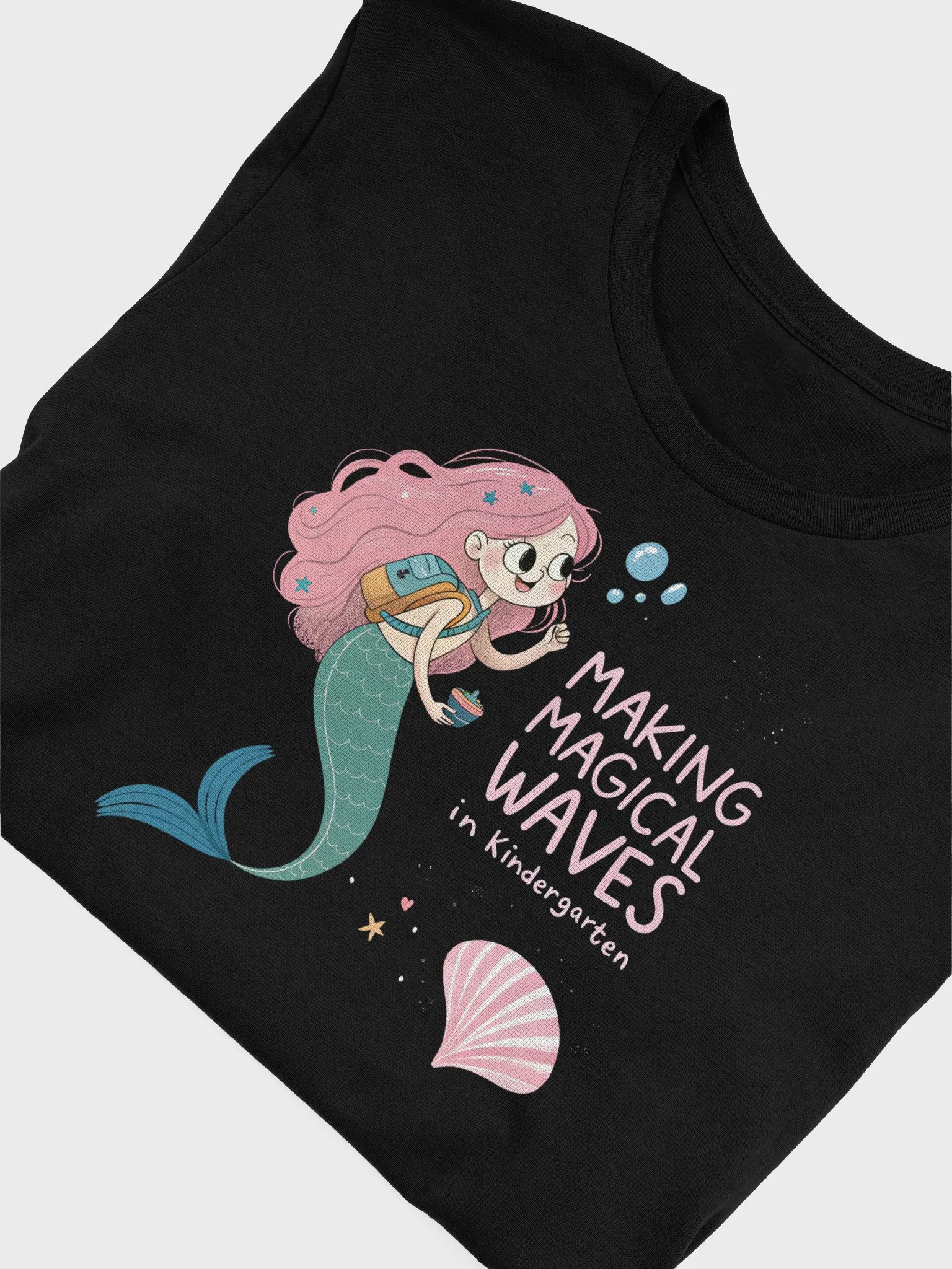 Making Magical Waves in Kindergarten T-Shirt – Cute Back to School Shirt for Girls Students Teachers product image (5)