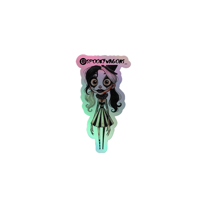 Spookytober Art Sticker (1/3)(Holo) product image (1)
