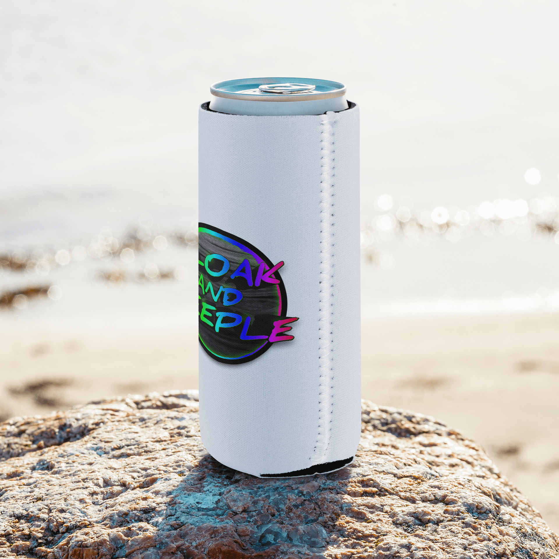 Rainbow Coozie Can Cooler product image (17)