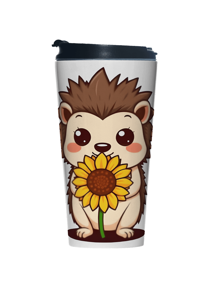 Sunflower Hedgehog Travel Mug product image (1)