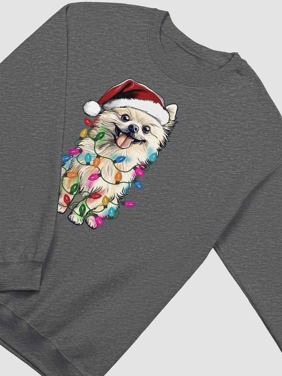 Funny Pomeranian(White) Christmas Sweatshirt product image (4)