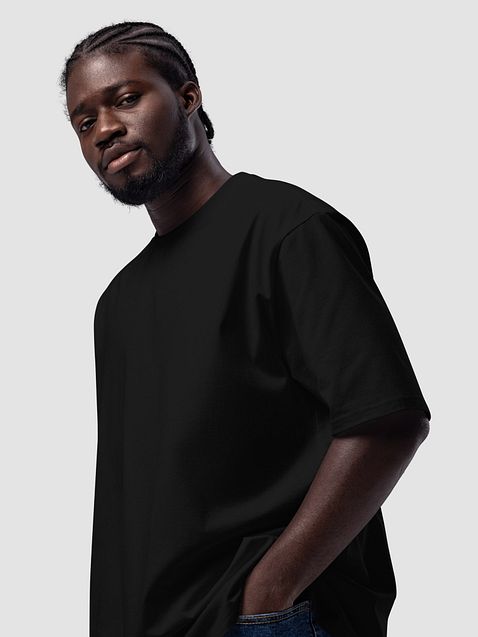 Photo showing Cotton Heritage Oversized Heavyweight T-Shirt