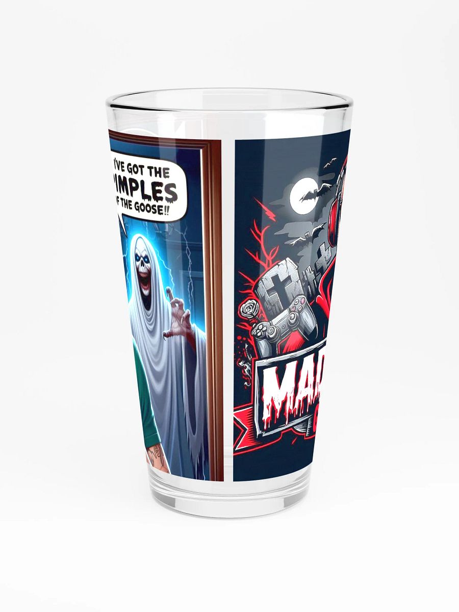 Mad Mike's Spooky Gamer Pint Glass product image (3)