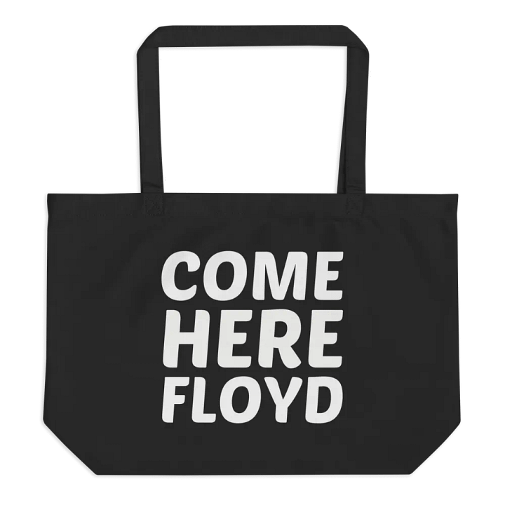 comeherefloyd BIG LOGO Cotton Tote Bag product image (2)