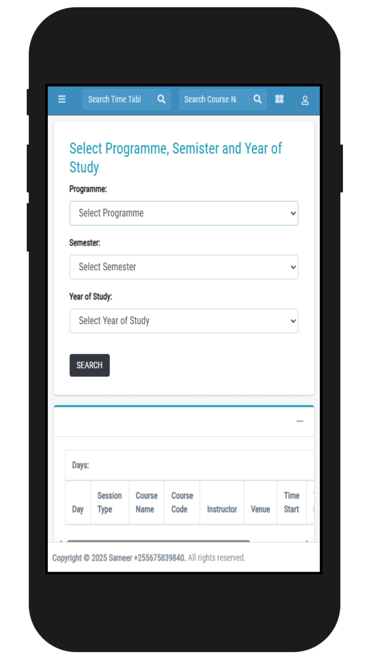 College TimeTable System product image (1)