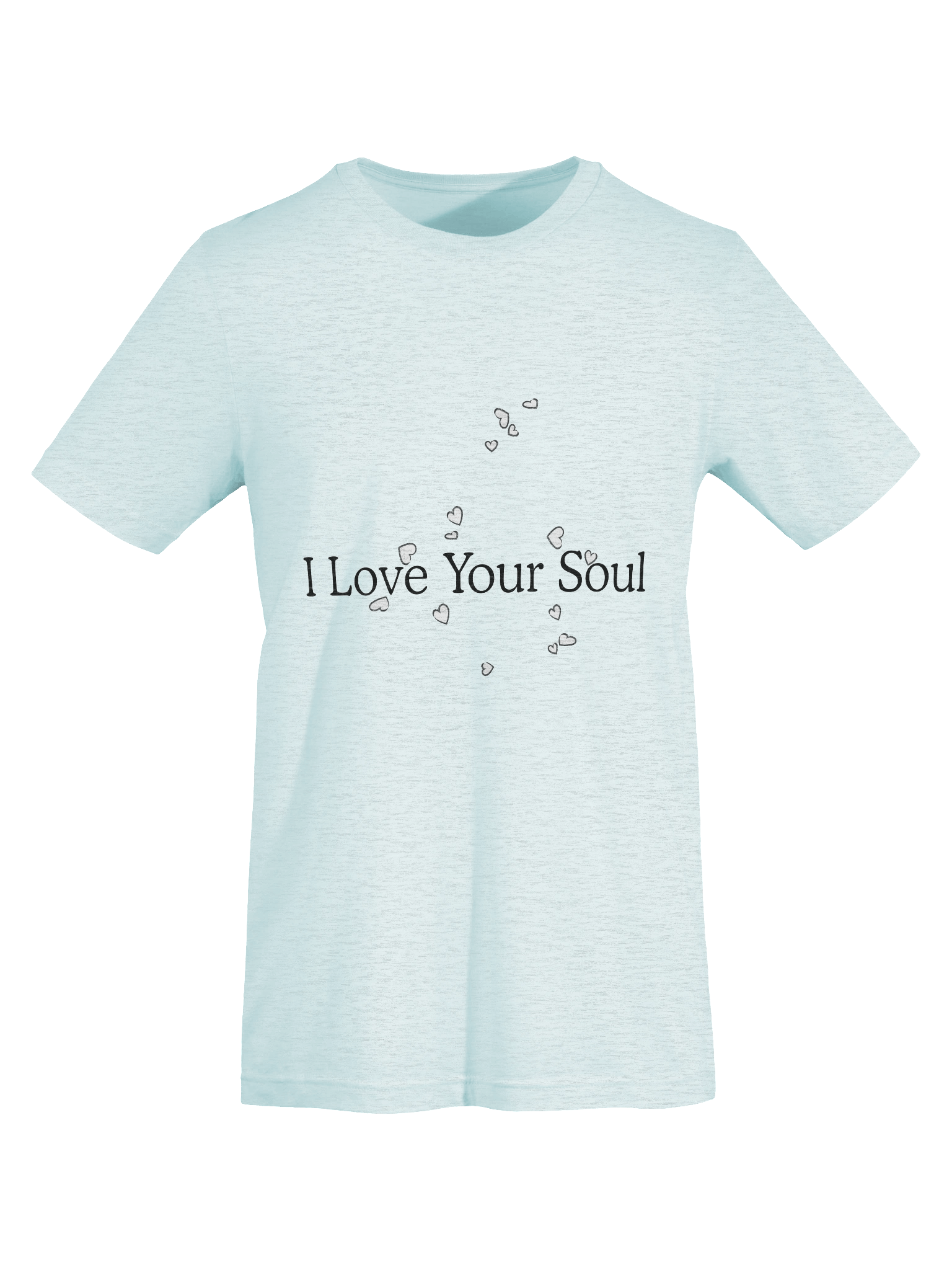 Whimsical Love Your Soul White Hearts T-Shirt product image (91)