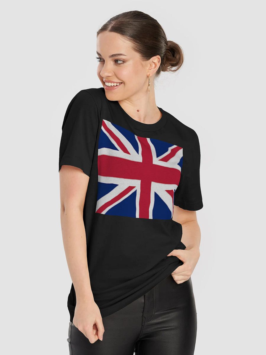 Graphic Grove Patriotic UK Flag Unisex Cotton T-Shirt product image (9)