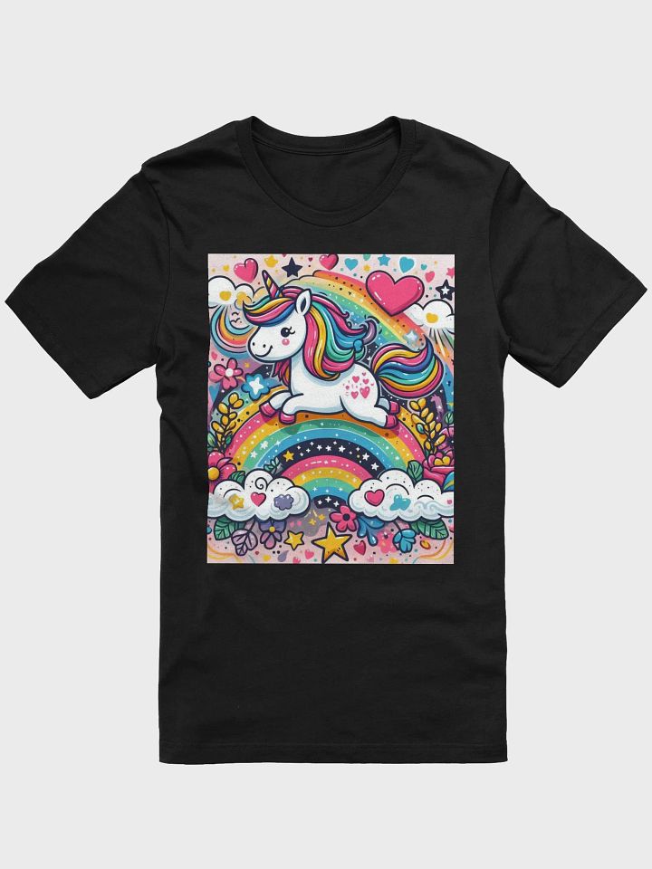 Unicorn with Rainbow T-shirt product image (1)