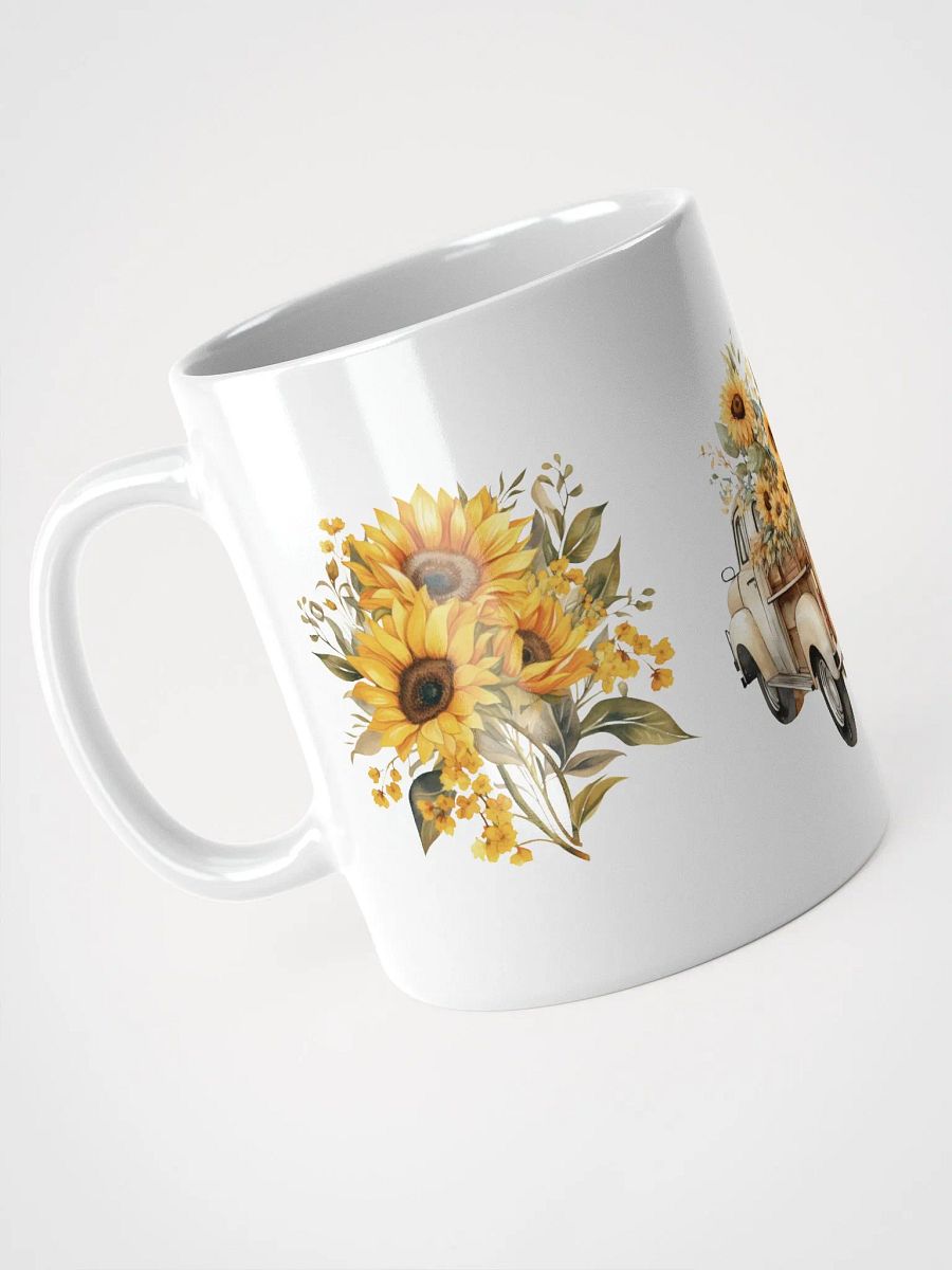 Sunflower Pickup Truck Mug product image (3)
