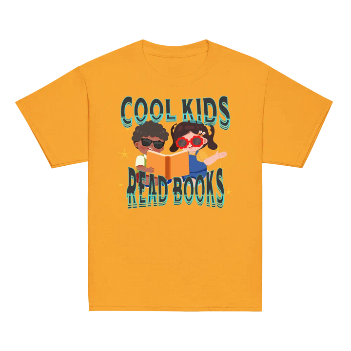 Cool Kids Read Books Youth Tee product image (9)