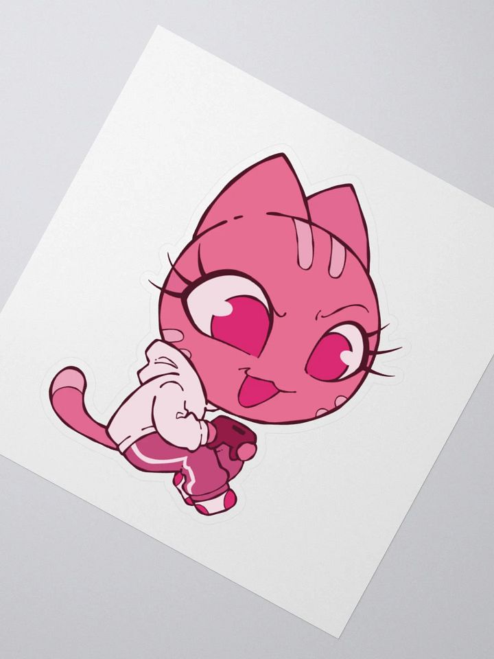 Gamer Cat Sticker product image (2)