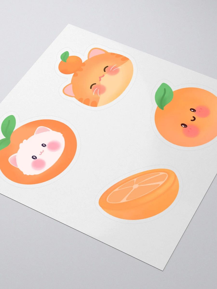 Adorable Orange Cats Sticker Pack product image (3)