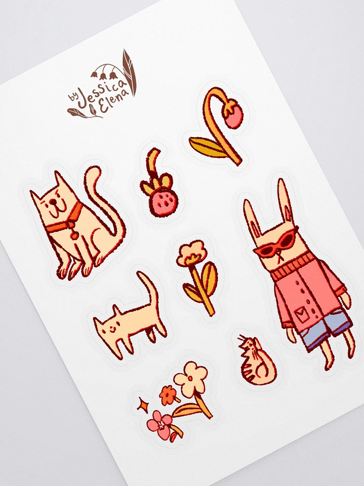 Cool Cats Sticker Sheet product image (1)