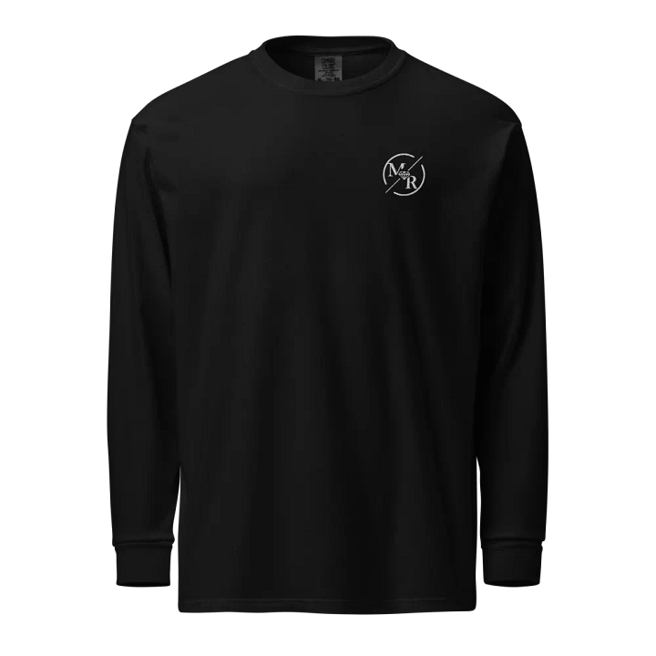 Unisex Garment-Dyed Heavyweight Long Sleeve Shirt product image (1)