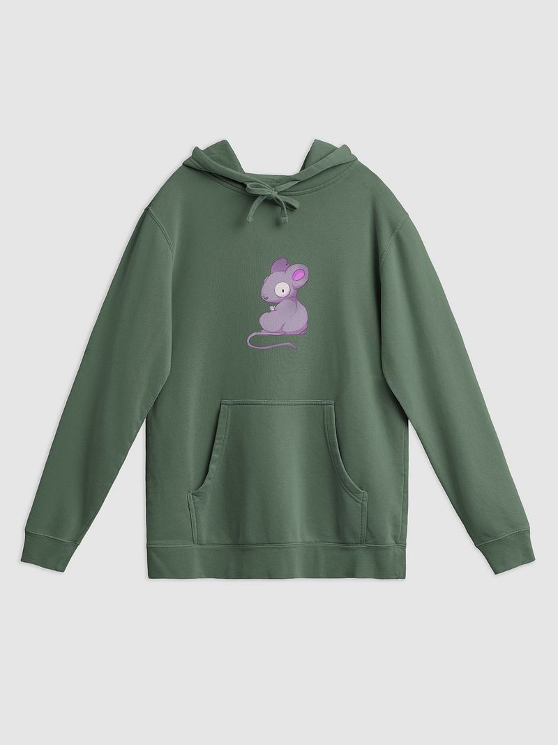 premium hoodie of silver