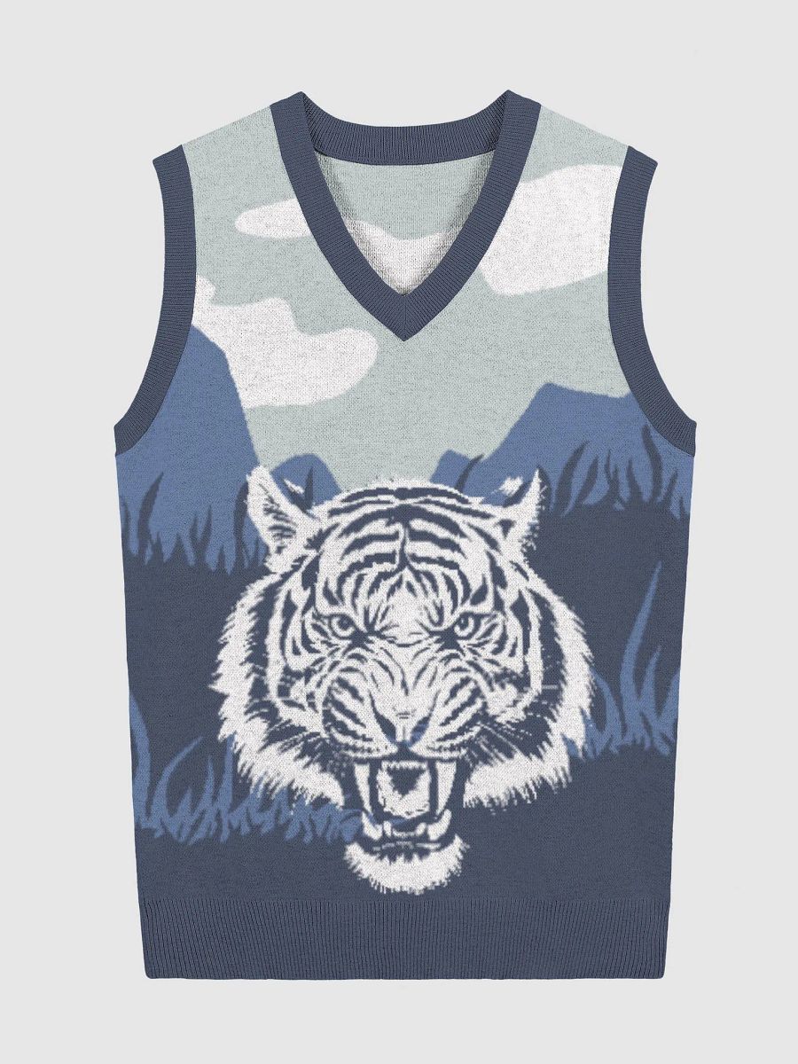 ISI AGỤ Mountain Knitted V-Neck Vest product image (1)