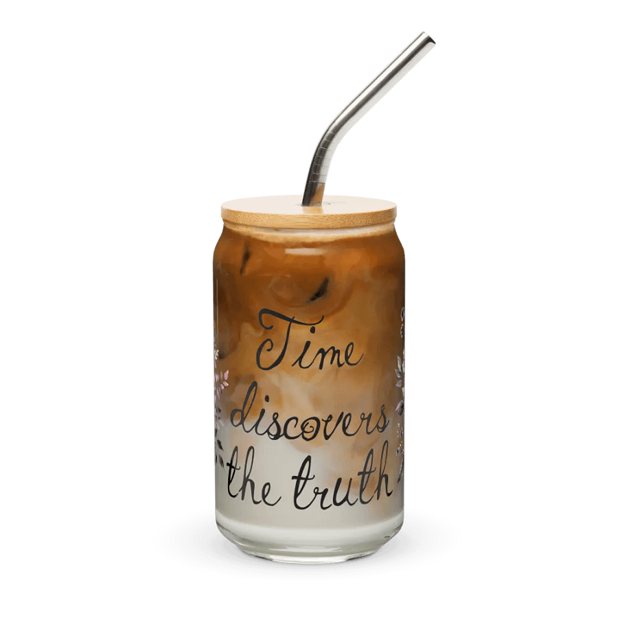 Seneca Quote Can-Shaped Glass product image (8)