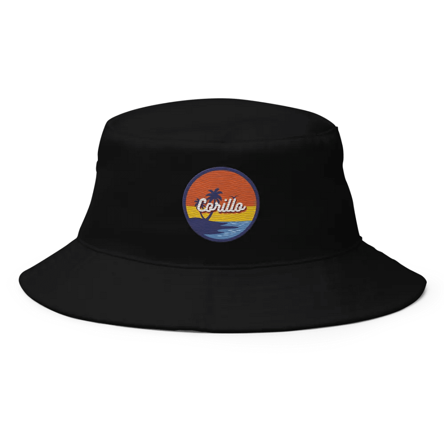 Summer Sunrise Embroided Bucket Hat product image (1)
