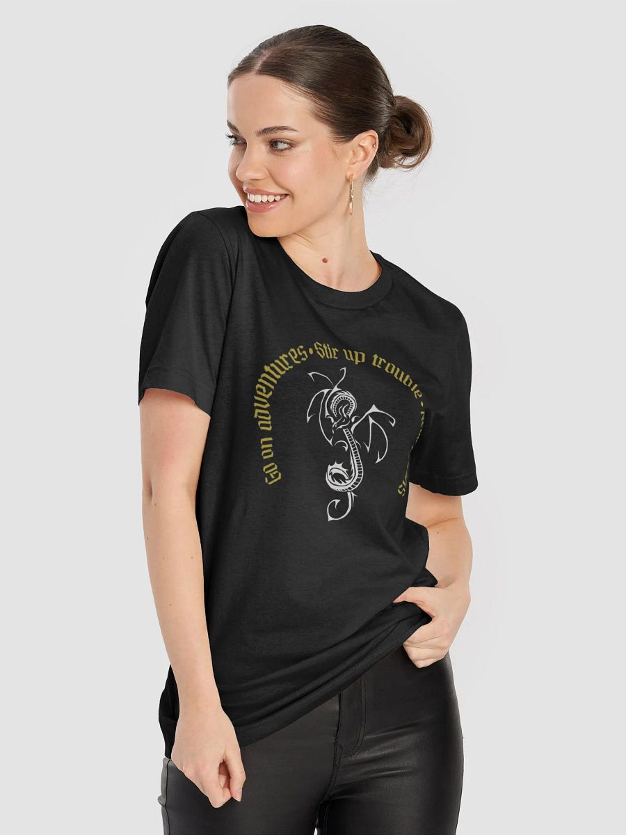 Slogan Tee Black product image (8)