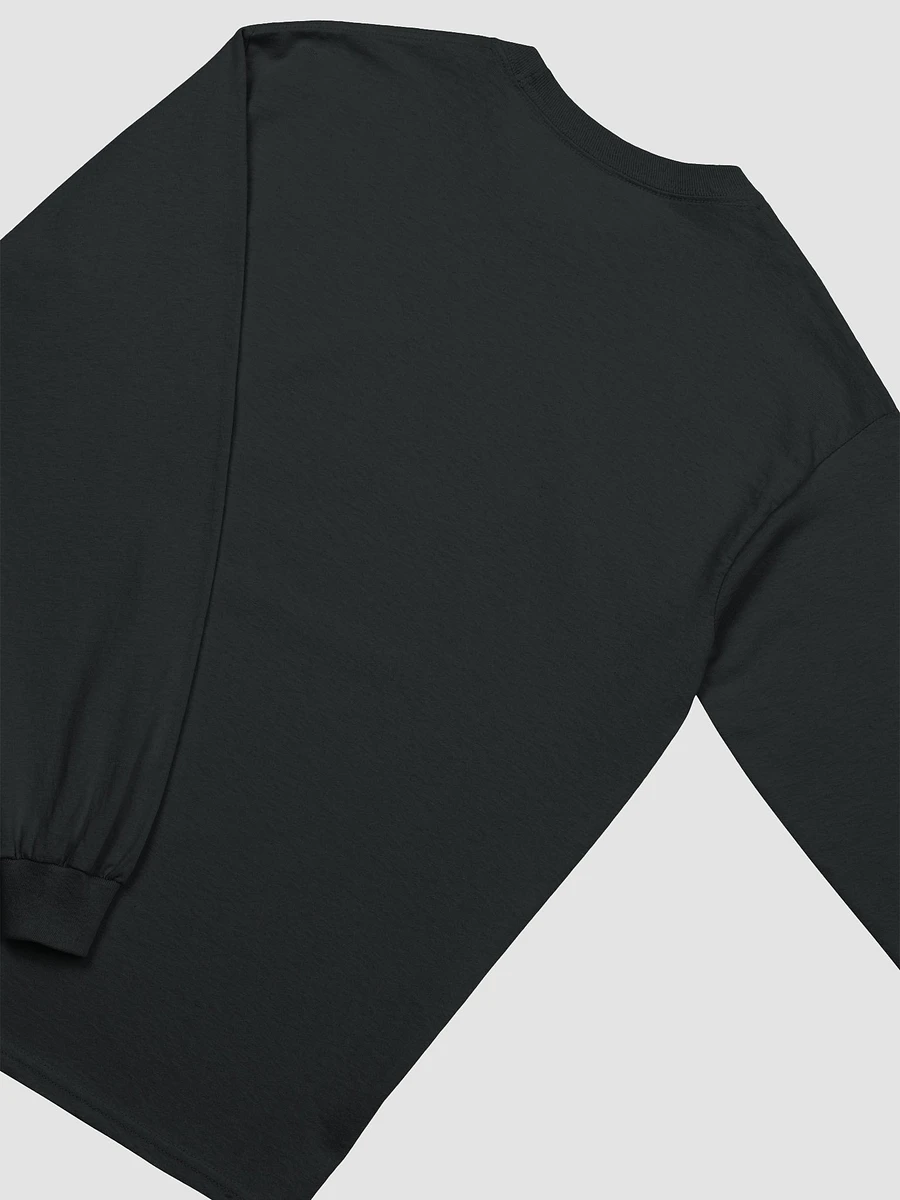 Pixelated Black Long Sleeve T-Shirt product image (38)