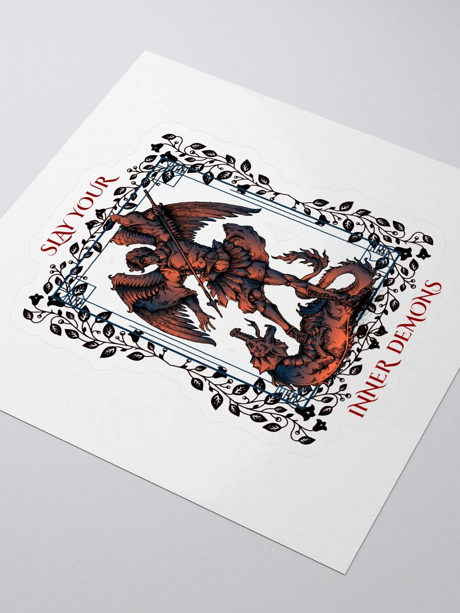 Angel vs. Dragon Kiss Cut Stickers product image (3)