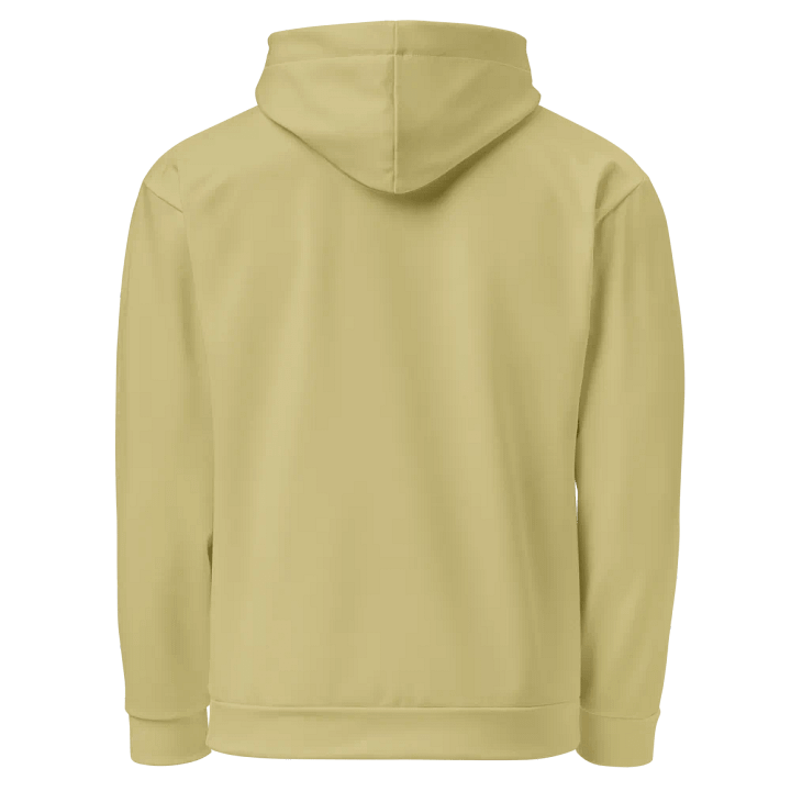 Plain Medium Yellow Soft Summer Unisex Recycled Polyester Heavyweight Premium Hoodie by Treasure Pie product image (2)