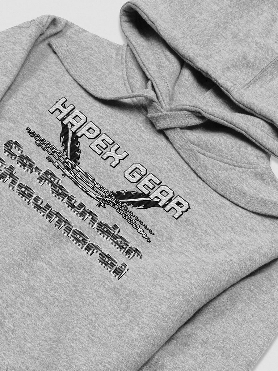 Unisex Premium Hoodie - Embroidered - Co Founder Shaumarai - White HApex Gear White Logo product image (3)